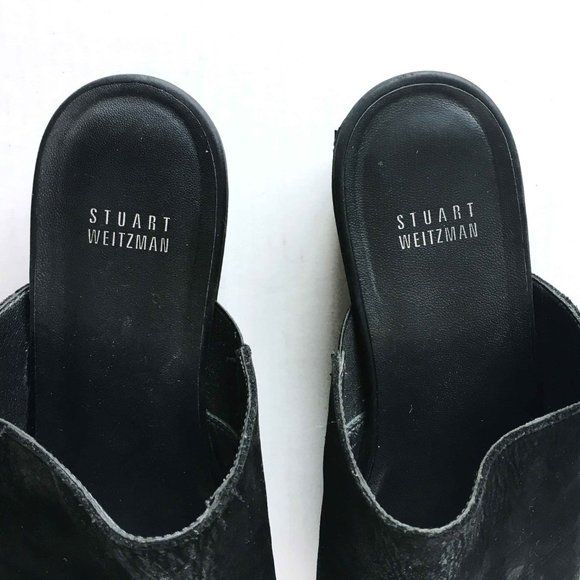 ⚡Stuart Weitzman Flatout leather platform Slides 8 - Picture 8 of 9